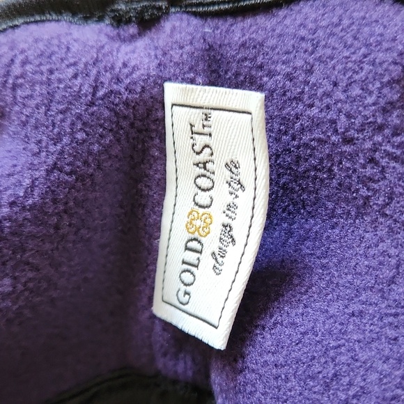 NWT Gold Coast 3M Thinsulate Purple Fleece Winter Gloves & Ear Warmer Set 💜 - Picture 13 of 16